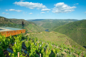 Terraza mirador - Bodegas Regina Viarum - Cañón del Sil - Ribeira Sacra - Lugo - Galicia